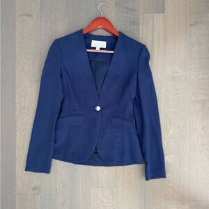 SALE_BOSS HUGO BOSS women blazer/suit jacket, Size 0, color navy.